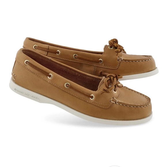 Bnwot Sperry Audrey 2 Peanut Boat Shoe 